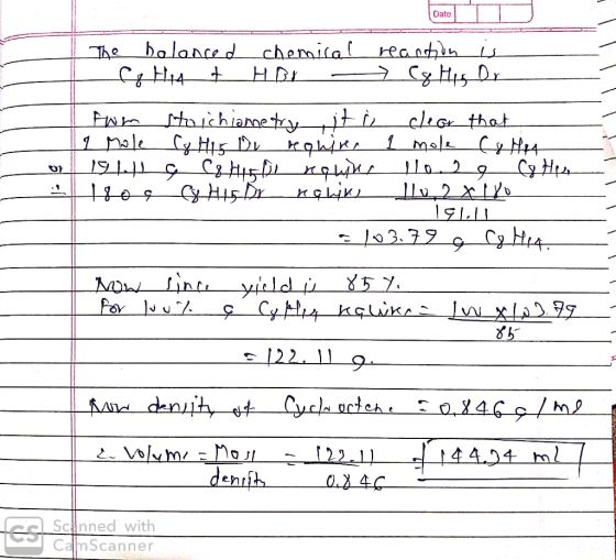 Date chemica reanh is HDI bolanced The ४ D clGr thot mole CyH ।|2 म IS ।। 9 c५5 १ १ hl rq ৩) । 8 e १ H152 ৭x |६1.|। C क |७3.