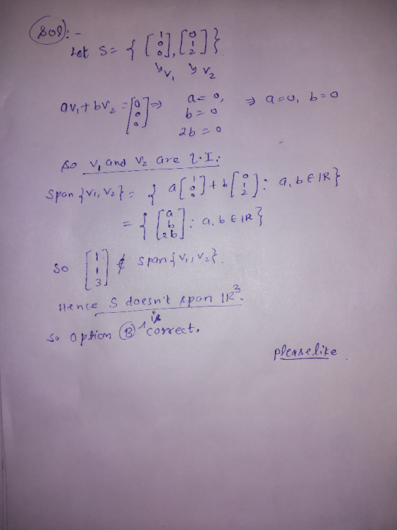 (800): - Pet S= {[:],[:]} aru, b=0 auitbr, -107 a-o, b= 0 ab=0 so V, and V₂ are 2.1: spon qui, Vefa & a[&] + 2(2): a. bEIR} =
