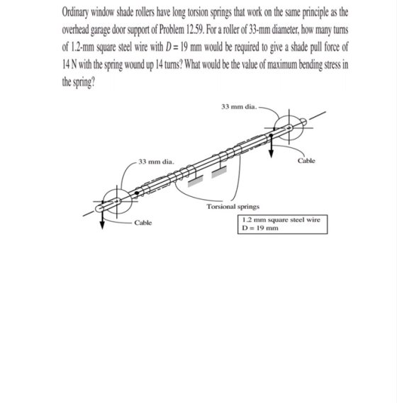 Ordinary window shade rollers have long torsion springs that work on the same principle as the overhead garage door support o