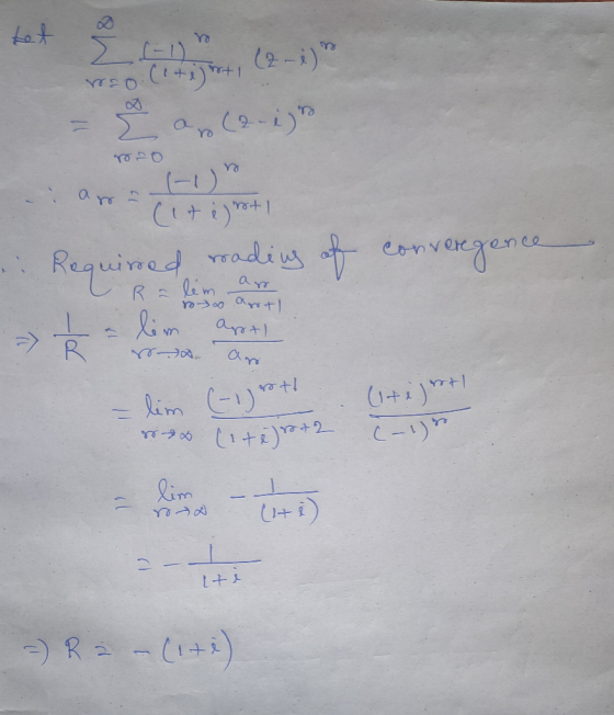 , (9-) an (9.) 0 0 aron (-1) to (it e) roti convere gence .: Required reading of converege R = hem art alim art sa ar 7 R (t
