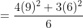 419) + 3(6)