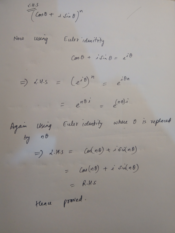 Now using Nouw Eulmidenittty i0n F e (no)4 Ayam using Eulridentity where DİSepace4 ラ d.ns Cekne) td. Si(ne) = R-HS tL