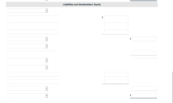 Liabilities and Stockholders Equity