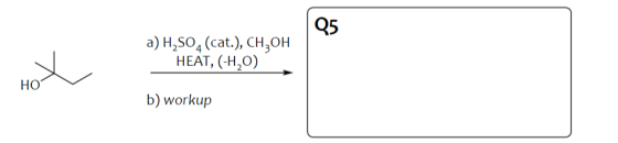 a) H2SO4 (cat.), CH,OH HEAT, (-H,0) b) workup