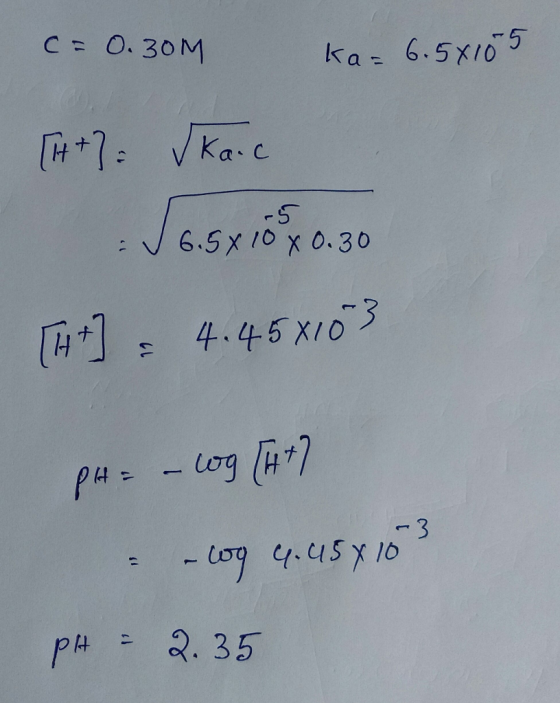 ka= 6.5x105 a C 6.5 X 10 X 0.30 4-45x103 445 10 x 3 PA35