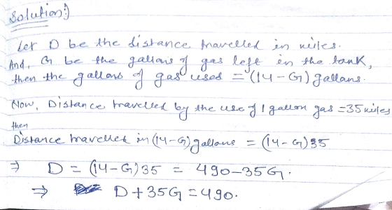 Solution ler D be the d, shen ce hareud Kult」 then theg alons hen Distance