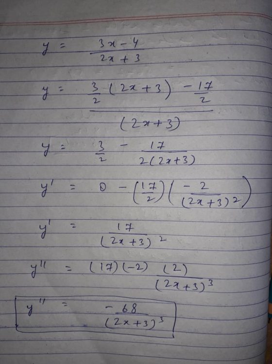 و - 2 1 21 + 3 7 مه 3 ( 21+3) 2 ( 2 + 3) 7 22143) در بمالیم 2 y ()( 2+1) الا(+21) عه (4 لا 3 + 21) y (1) (2) (2) درو +23) 3