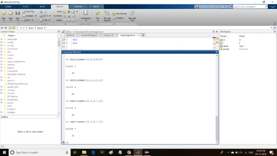 MATLAB R2018a 0 - Search Documentation X Login HOME AFFS PUBISH V EW SGG PLOTS Find File: Compare Print 5 New EDITOR insert C