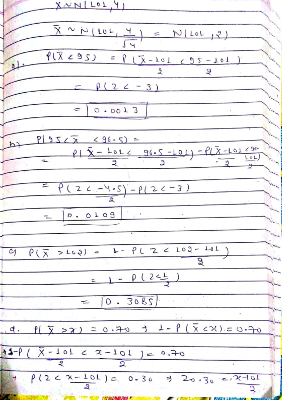 XNN/LOL, 4 7 ~ NILUL, I = NILOL, PLX 295) PixLoL cgs-sol 1 9 -= p (26-3) =) 0.0013] Ploscł <g0.5 = -101 < 9s. - Lolc 96-S-LOL