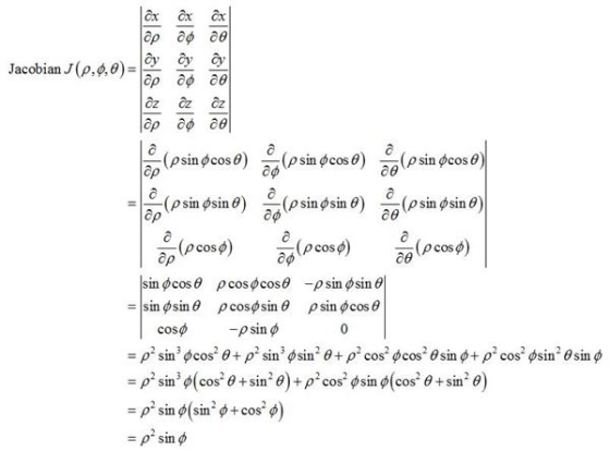 Jacobian J(0,0,0)= 118 868 88 ole ole 21°2212 38 312 312 (osin cos 0) (0 sin cos o) (p sin ocoso) (psin osin o) bag (o singsi