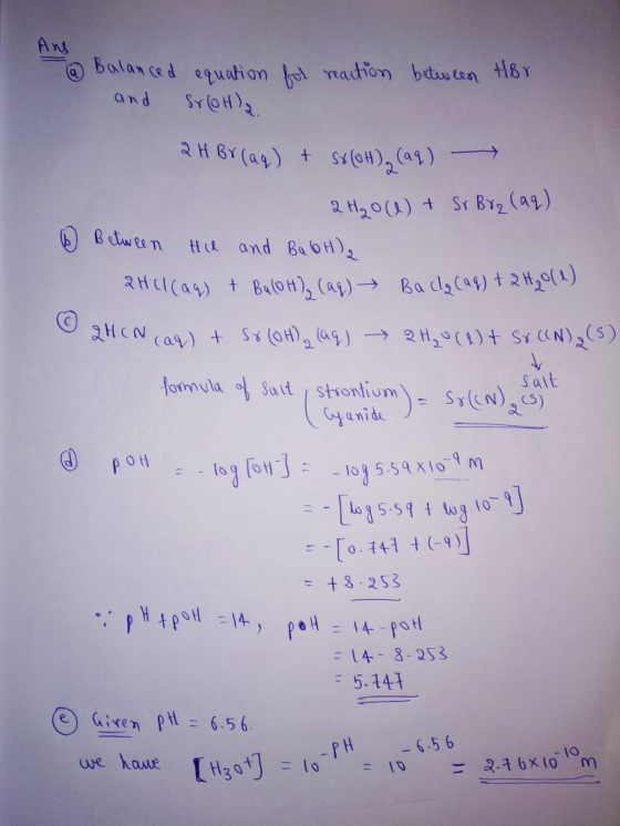 An and SYGH)2 Salt Cyunid Llosa 5.sq ㅓ log 10.9 +8.253 14-8-253 5. 141 OGien it -6.56 we kane ENS。 6-5 6