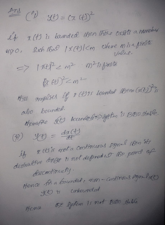 And () = (x (H)² if xet is bounded then there exists a number no such that IX(t) km where is a priorite value => 1 8002 m2 m2