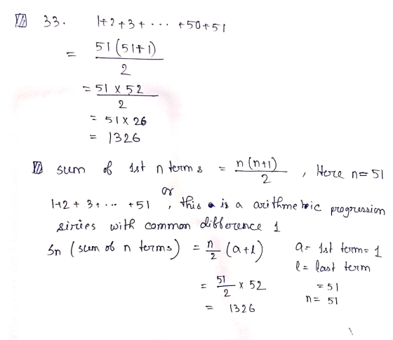 51 (51) 2 - 51x 26 = 1326 2 51 2 32