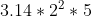 3.14*22*5