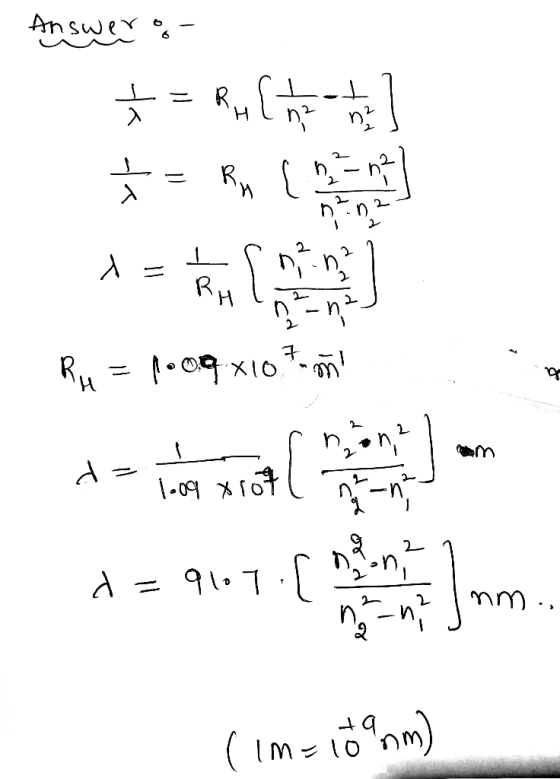 Answer - Hon) = [六 ] 士 - R会 = [ ] R = {. xion A = s.14 A = 9.71] MY). (1m=10 mm)