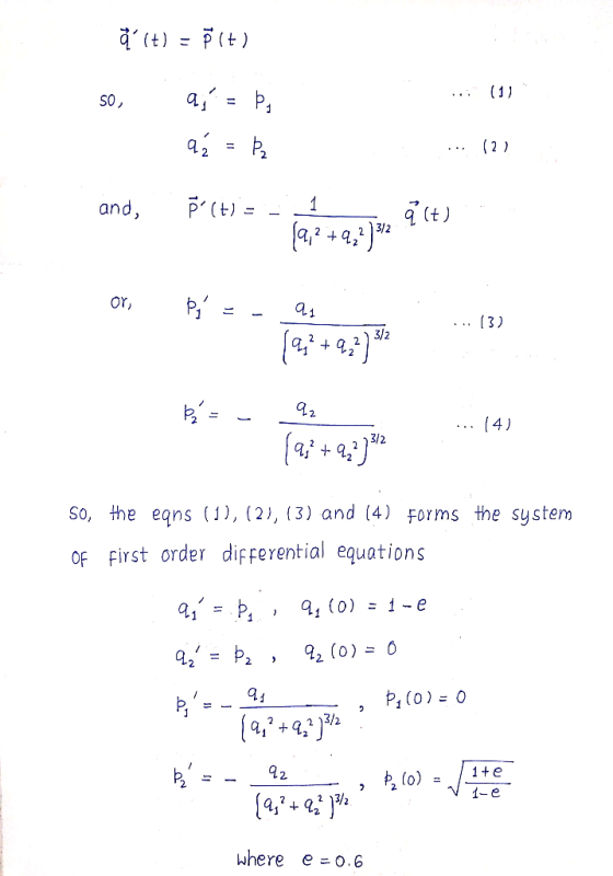 Q (t) = Pct) so .. (1) a; = Ⓡp aź = 3 .. (2) and, P (t) - 132 (t). or, b, c - a, B= - = ...(4) ...4) So, the eqns (1), (2
