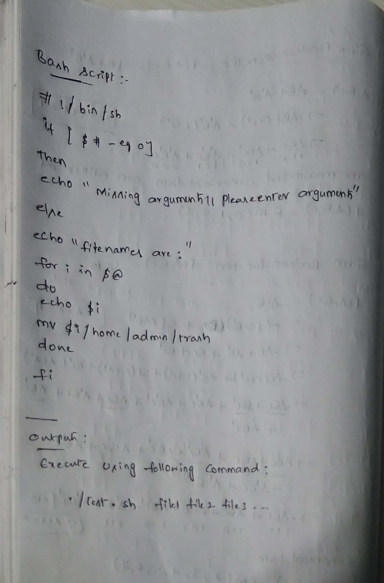 온취-9 01 then argumen, ccho pleah eenrer av gumun hli echo u fite namer ar echo one execule ing ollowing Command