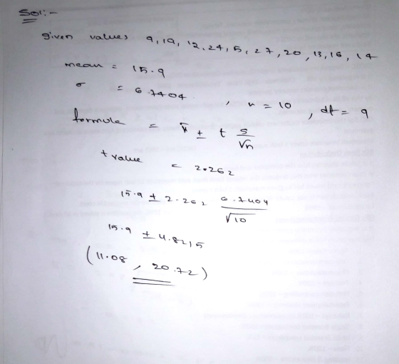 13, i S, 14 D. Lo