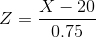 X-20 0.75