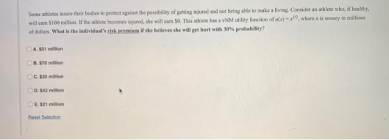 Some athletes insure their bodies to protect against the possibility of getting injured and not being able to make a living.
