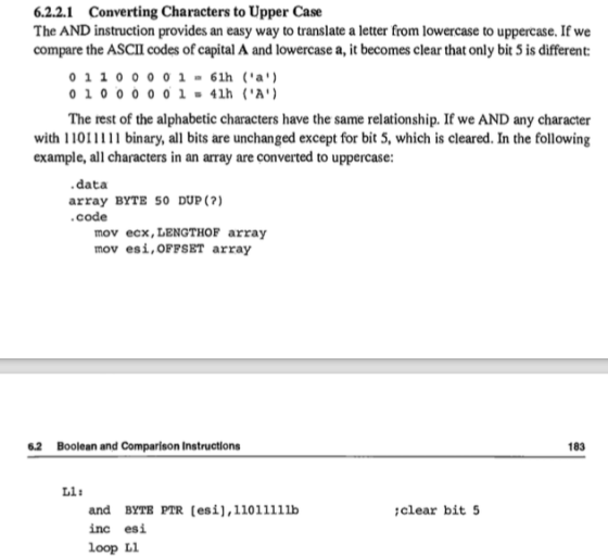 Image for Assembly Programming Question. Read keystroke, reverse case and display, stop on ESC. Assembly Programming Que