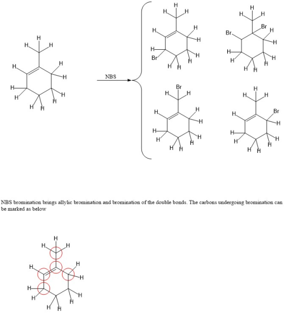 н H TH н. І Br, т | H н | H Br x H Дн NBS Br | H | H н H, Tн тун Hн I н - Е Hн Hн NBS bromination brings allylic bromination