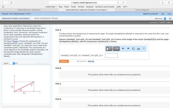 many other applications. Resolving a vector into c