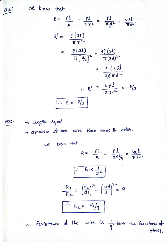 we know that 22: R= el el yel el π da 9 A TTY2 Td 2 R- (31] ↑ 72 е (34) TT (%] 4 (30) TT (30) 4 exal 347d² че. R P/3 3 11