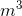 m^3