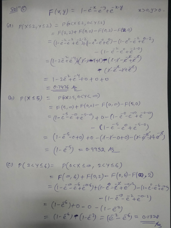 F(2,2)+F(o, o) _ Flo, 2) _ F(2.o) 一2-2-2 -(1-e-e+e -H 二。7476心 Cb) s 5 F(5.o).tr(o,o)_ F(o,o)-F(5,0) = CI-e-e +e 2< 9,2)← t e -(I-e-e +e (r-e) 2