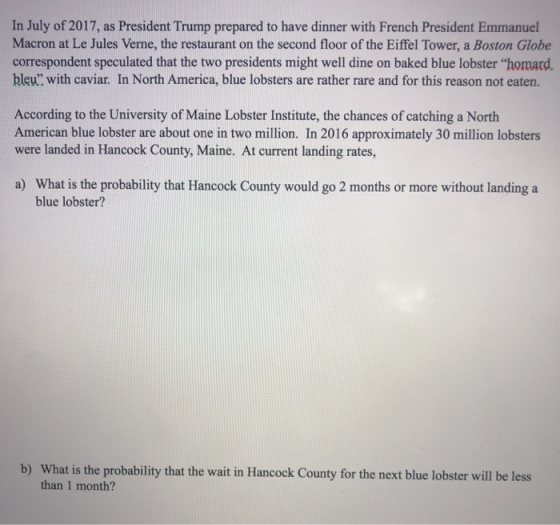 In July of 2017, as President Trump prepared to have dinner with French President Emmanuel Macron at Le Jules Verne, the rest