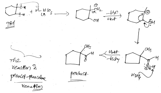 I ton + . r ör of Halso ೨ Het The realtian of penacol-plus colane reaction product Hgo,