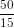 \frac{50}{15}