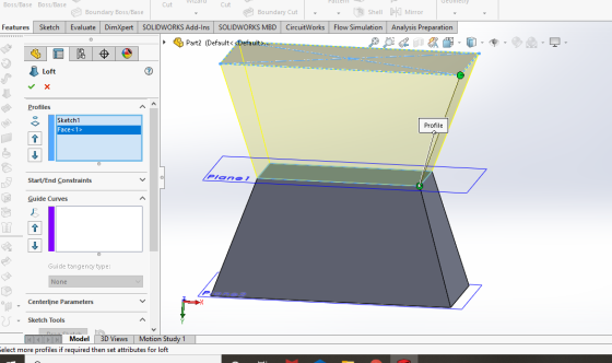 Boss/Base Boss/Base Cut wizard Cut Geometry Boundary Boss/Base Boundary Cut Shell - Mirror Flow Simulation Analysis Preparati