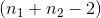 (n_1+n_2-2)
