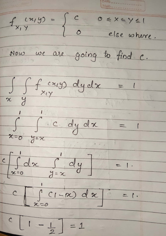 DATE PAGE OXAYC else whure going to find c Now 9219 ase we ffc dy d dy dy dx CI-) d - = 1 2