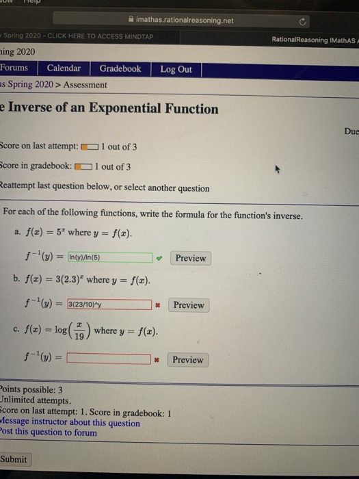 imathas.rationalreasoning.net Rational Reasoning IMathAS Spring 2020 - CLICK HERE TO ACCESS MINDTAP ing 2020 Forums Calendar