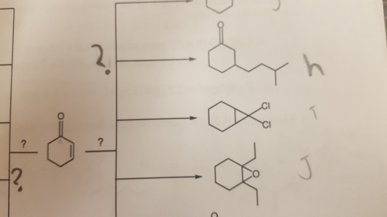 How would I do these two synthesis? Suggest a reas