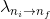 {\lambda_{{n_i}\rightarrow {n_f}}}