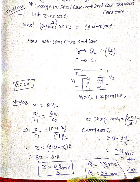 I . U.! and case change in first Case and and case remans let xme ene, conserve and (0.4mme on 12 = (0.4-2) me. Now equieiree