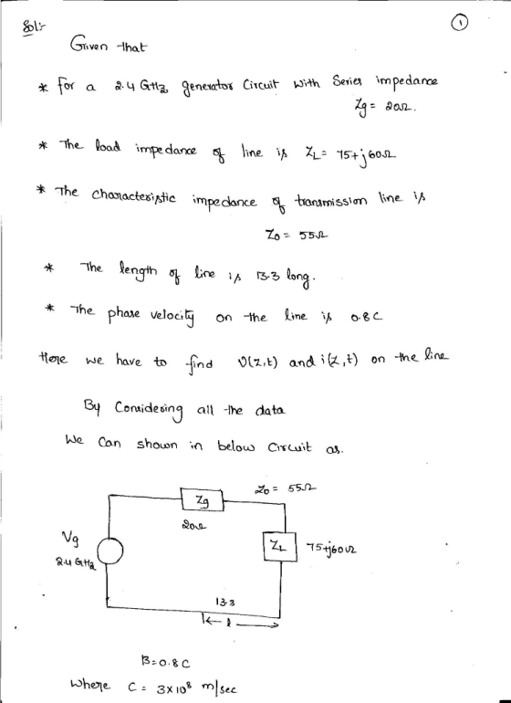 Blr * for a 4Gttz genentor Circuit with Seien * The chanctesi/tic impedance miss line is Zo-55 * The phase veloci on-he kine