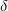 \small \delta