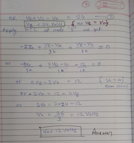 Date 2 8 524 Volds 그k ffrom circuil