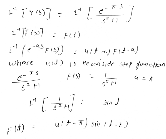 s2+1 J 79 T4/3)] = 2 [*] {1F1337 - Feb le-as FIB)] = ult-a) Flat-a) where ulat) is He aviside step function F(5) Ezt azn pĀS
