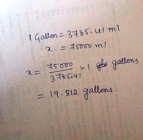 7200 gallams 3才8GNI = 19-sia gallons