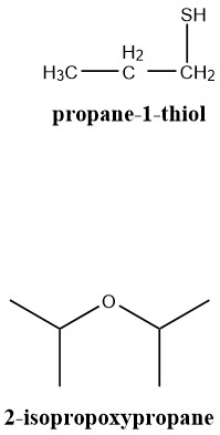 SH Н2 НзС — с CH2 propane-1-thiol 2-isopropoxyproрane