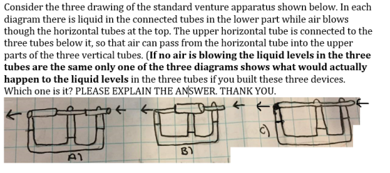 Consider the three drawing of the standard venture