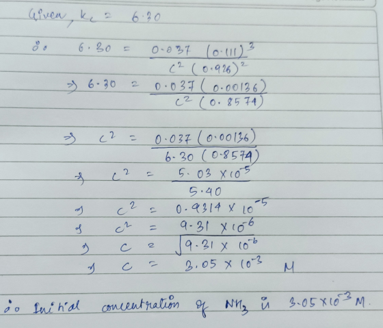 Given , ke 2 6.30 8. 6.30 = 0.037 10.11123 c? (0.926) ? 0.037 (0.001362 C2 (0.8574) & 6-20 2 3 C2 = 0.037 (0.00136) 6-30 (0-8
