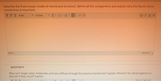 Describe the fluid- mosaic model of membrane structure. Define all the components and explain why the liquid crystal consiste