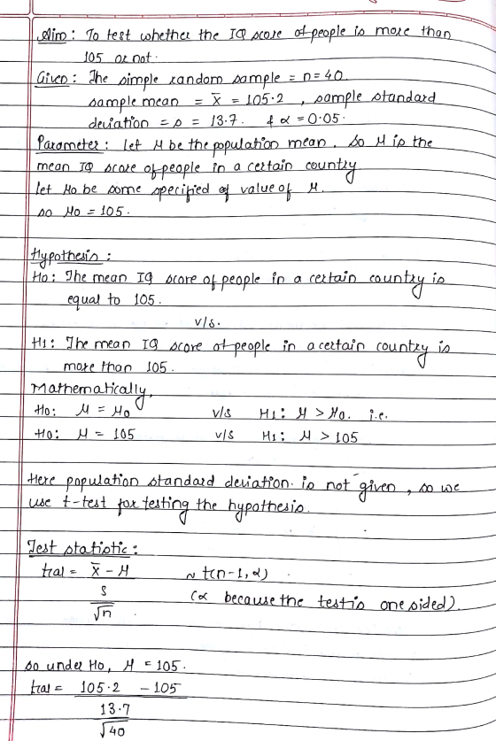 12 Suppose The Mean IQ Score Of People In A Certain Country Is 105 Suppose The ZuoTi Pro